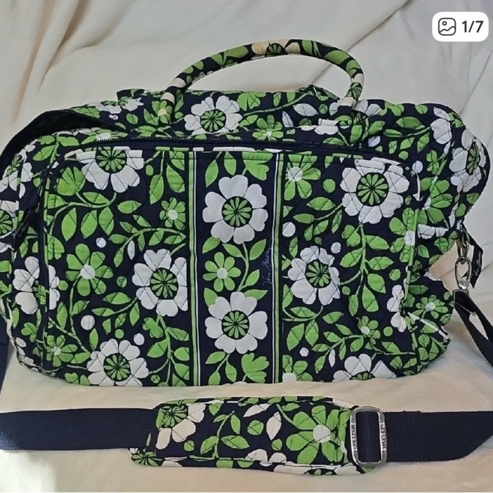 Vera Bradley Quilted Overnight Travel Bag